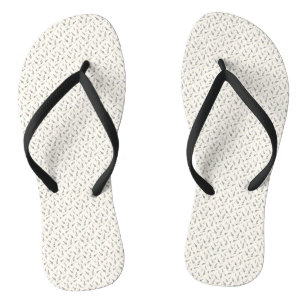 Soothing Watercolor Lavender and Winter Berry Jandals
