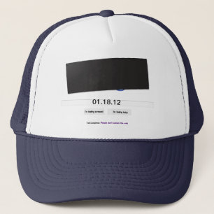 SOPA Blackout  Hat