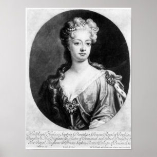 Sophia Dorothea, Queen of Prussia Poster