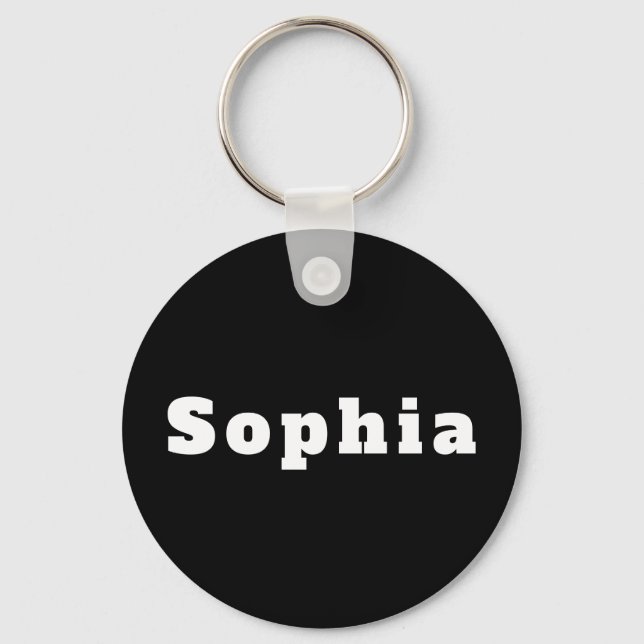 Sophia Key Ring (Front)