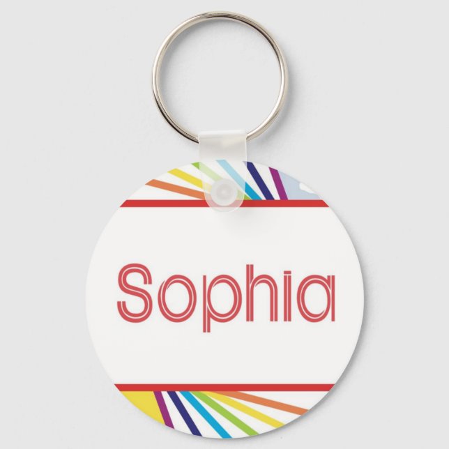 Sophia Key Ring (Front)