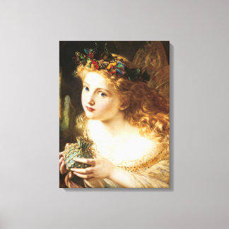 Sophie Anderson's "Take the Fair Face of Woman" Canvas Print