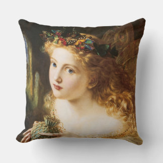 Sophie Anderson's "Take the Fair Face of Woman" Cushion