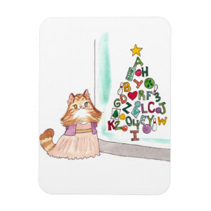 Sophie Christmas magnet