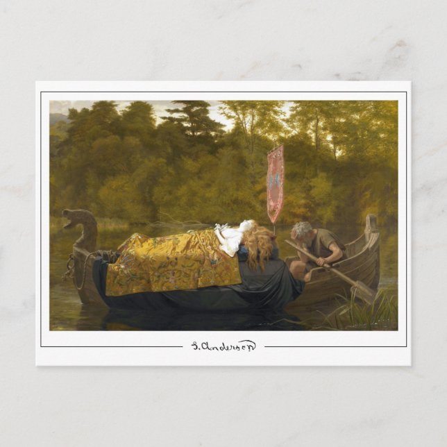 Sophie Gengembre Anderson #5 - Fine Art Postcard (Front)