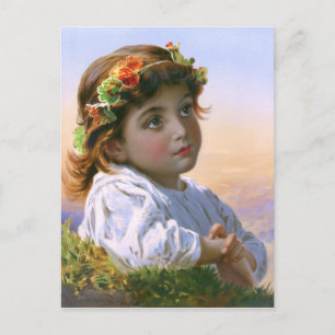 Sophie Gengembre Anderson: Dreaming Daisy Postcard