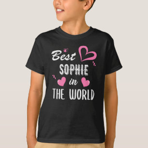 Sophie Name, Best Sophie in the World T-Shirt