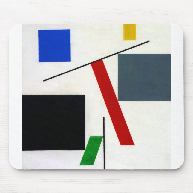 Sophie Taeuber Arp Balance Mouse Pad (Front)