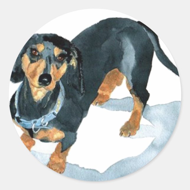 Sophie the Dachshund Stickers (Front)