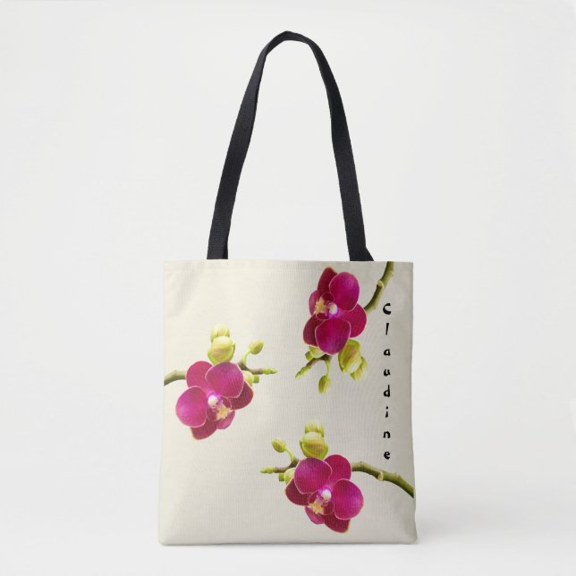 Sophisticated All Occasion Orchid Tote (Front)
