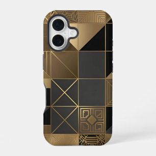 Sophisticated Art Deco Geometric Tile Phone Case