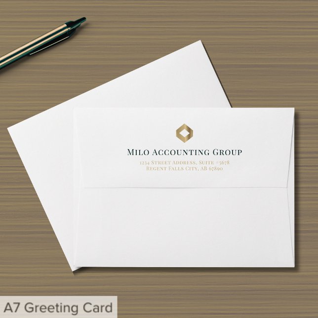 Sophisticated Business Return Address Envelope (Creator Uploaded)