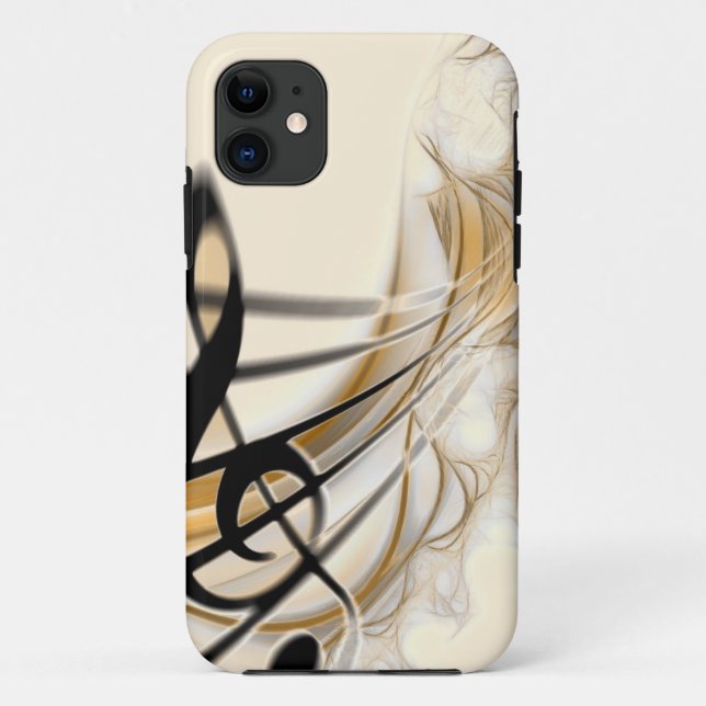 Sophisticated classic music sheet design accessory Case-Mate iPhone case (Back)