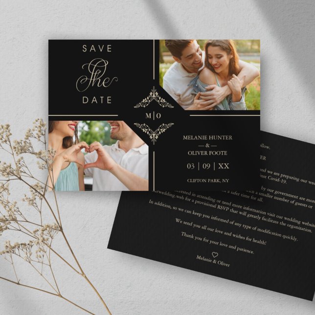 Sophisticated Flourish Wedding Initials Ornamental (Creator Uploaded)