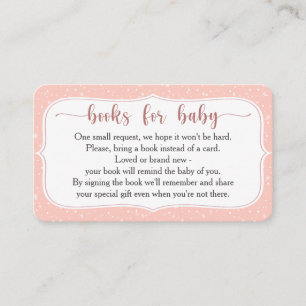 Sophisticated French Elegance Book Request Card