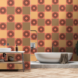 Sophisticated geometric pattern wallpaper