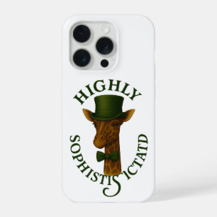 Sophisticated Giraffe iPhone 15 Pro Case