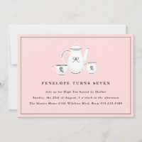 Sophisticated Girls High Tea Birthday Party