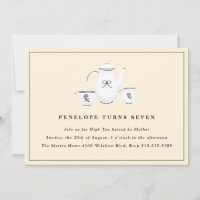 Sophisticated Girls High Tea Birthday Party