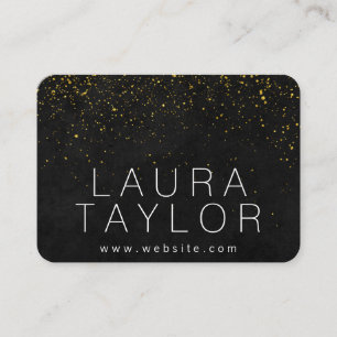 Sophisticated Gold Dust Business Card