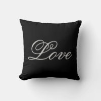 Sophisticated Grey Black Love Wedding