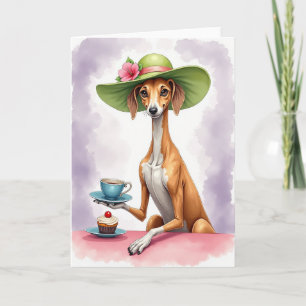 Sophisticated Hound Mothers Card