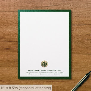 Sophisticated Legal Letterhead