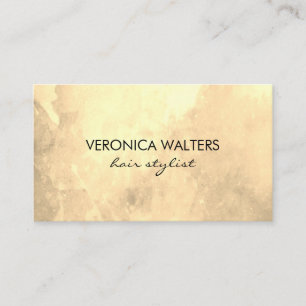 Sophisticated Loyalty Gold Brushed Card