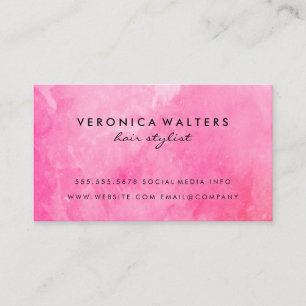 Sophisticated Loyalty   Watercolor Card