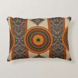 Sophisticated Luxury African Caribbean Asian Towel Decorative Cushion