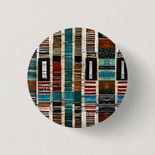 Sophisticated Luxury African Caribbean Island 3 Cm Round Badge