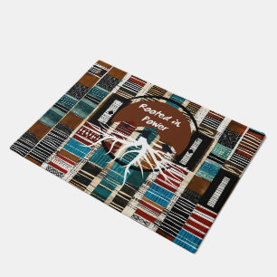 Sophisticated Luxury African Caribbean Island Doormat