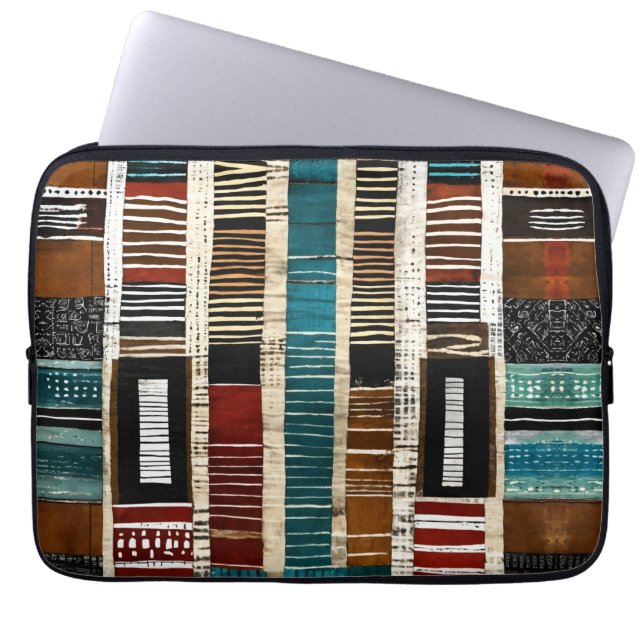 Sophisticated Luxury African Caribbean Island  Laptop Sleeve (Front)