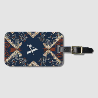 Sophisticated Luxury African Caribbean Island Luggage Tag