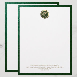 Sophisticated Luxury Business Custom Letterhead
