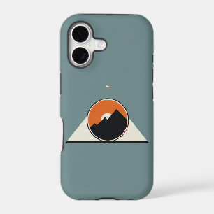 Sophisticated Minimalist Logo iPhone Case
