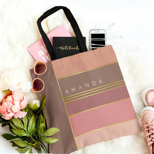 Sophisticated Minimalist Trendy Stylish Chic  Tote Bag