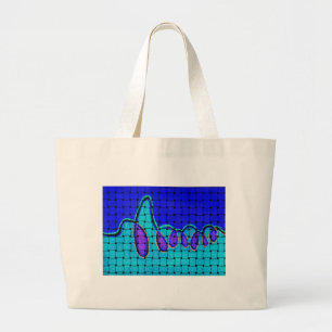 Sophisticated Motion French Blue Woven Tote & Fr