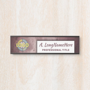 Sophisticated Nameplate Professional Law Office   