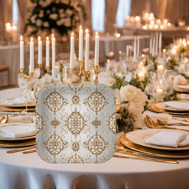 Sophisticated Paper Plates (Creator Uploaded)