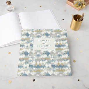Sophisticated Pastel Geometric Guest Book