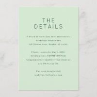 Sophisticated Pastel Green Minimalist