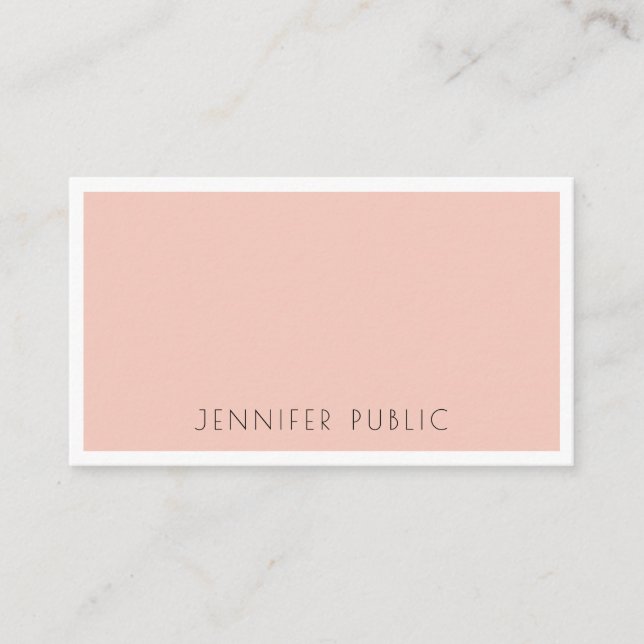 Sophisticated Professional Modern Simple Template Business Card (Front)