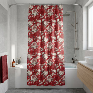 Sophisticated Rose Shower Curtain
