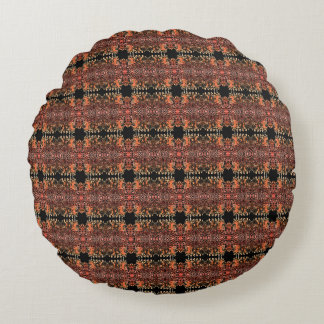 Sophisticated Round Throw Pillow by Joya Eve