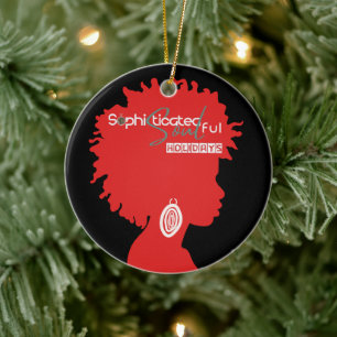 Sophisticated Soul Ceramic Tree Decoration