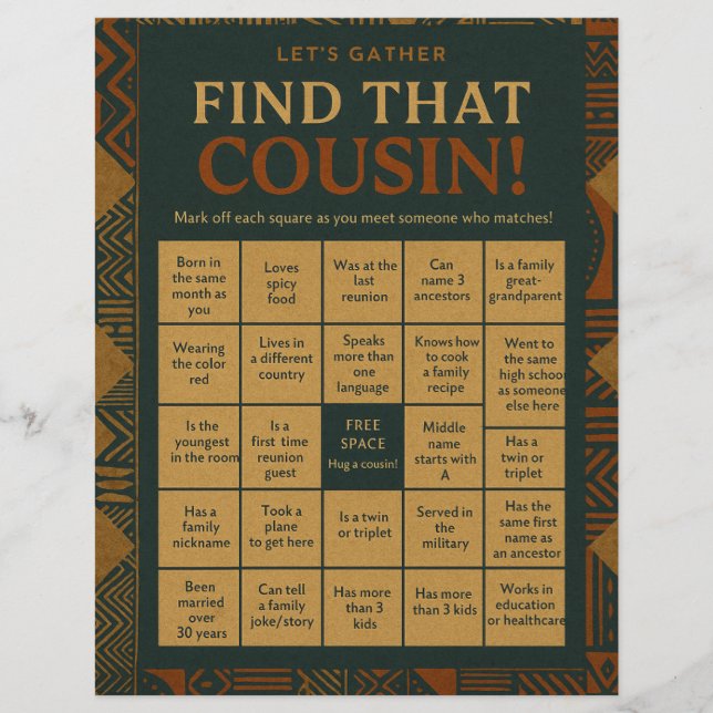 Sophisticated Soulful Game Flyer (Front)