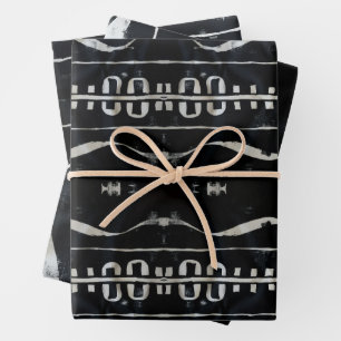 Sophisticated Soulful Holidays Wrapping Paper Sheet