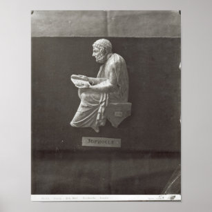 Sophocles  poet reading poster