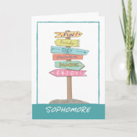 Sophomore Back to School Good Luck Signs